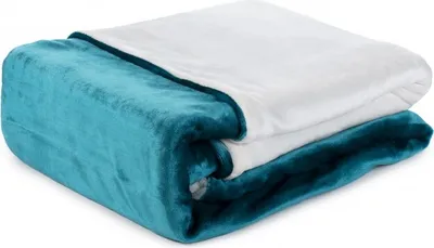 Produktbild von Gözze Bettwäsche Cashmere-Feeling Mikroflausch 155 x 220 cm petrol/wollweiß