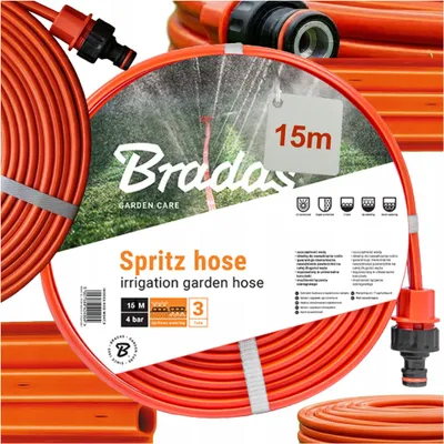 Zdjęcie produktu dla Wąż Spritz Hose Czerwony 15M