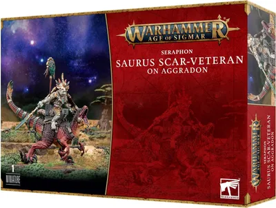 Image de Warhammer Age of Sigmar Séraphin Saurus Scar-Vétéran sur Aggradon