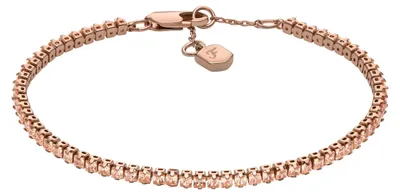 Produktbild von Fossil Ellis Damen Roségoldfarbenes Messingarmband, JA7294791