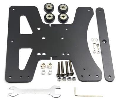 Y-Karrenplatte 190 mm für 2040V Aluprofil, 3D-Drucker Upgrade