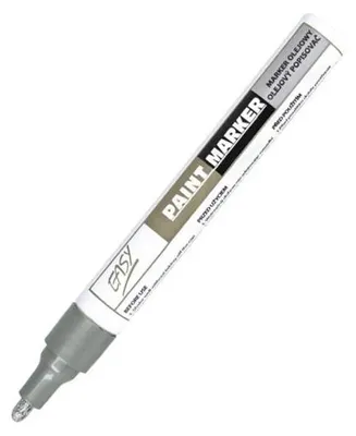 Produktbild von EASY Ölmarker in Silber – Easy Stationery