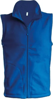 Produktbild von Kariban Herren Fleece Jacke Weste Bodywarmer Übergangsjacke, Größe:3XL, Farbe:Royal Blue