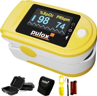 Obrázok produktu pre Pulox Po-200 pulzný oxymeter žltý 1 ks
