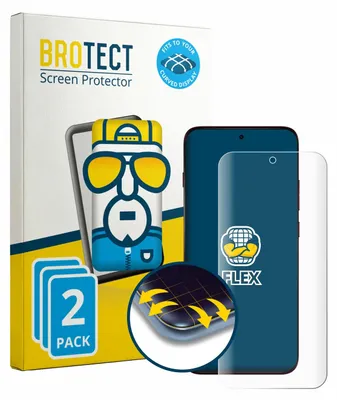 Produktbild von 2x BROTECT Fullscreen Schutzfolie für Motorola Edge 70 Pro Plus Displayschutz Folie Fullcover Klar Transparent
