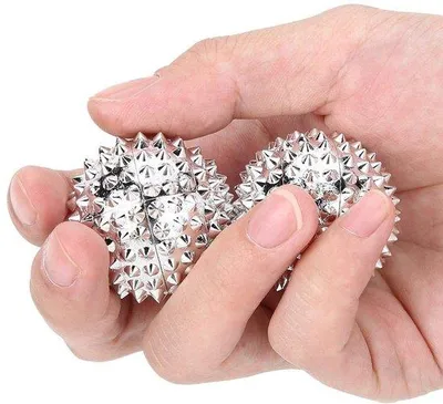 Produktbild von Allecto – Magnetische Massagekugel – Handakupunkturgel
