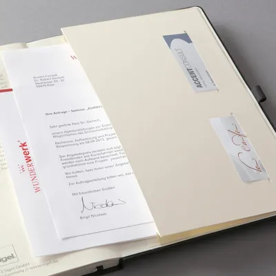 Produktbild von SIGEL CO116 Notizbuch Conceptum, Hardcover, A4+, liniert, schwarz, 194 S.
