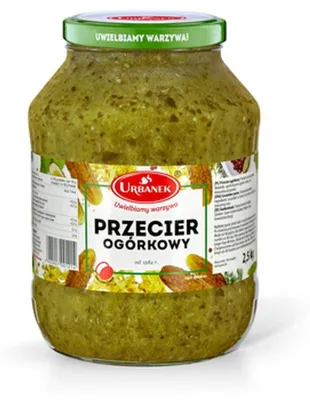 Zdjęcie produktu dla Przecier ogórkowy 2,5kg Urbanek
