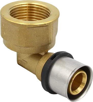 Produktbild von Pressfitting Winkel Übergang 26x3 mm 1 Zoll IG TH Kontur