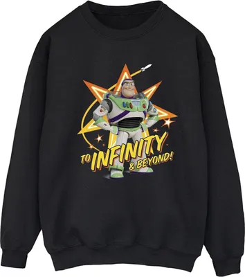 Produktbild von Disney - "Toy Story To Infinity" Sweatshirt für Damen BI41939 (M) (Schwarz)