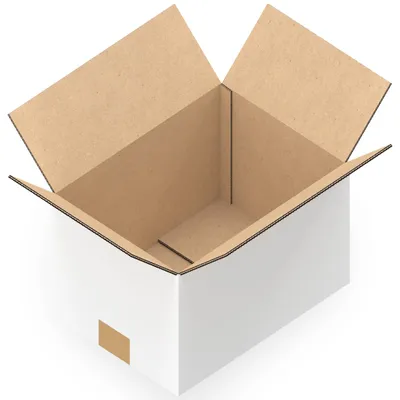 Produktbild von KK Verpackungen 40 Stück Versandkartons 385 x 285 x 250 mm Kartons 2-wellig, Faltkartons in Weiß
