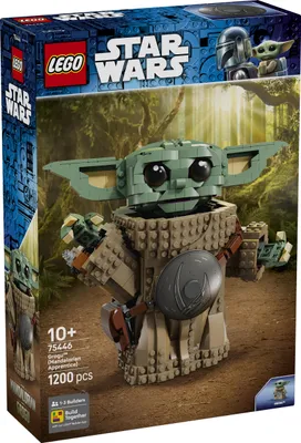 Produktbild von LEGO Star Wars 75446 Grogu (Lehrling des Mandalorianers) - Spielfigur Modellbau mit Beskar-Rüstung als DIY Deko - Geschenk für Jungen und Mädchen ab 10 Jahren sowie Filmfans
