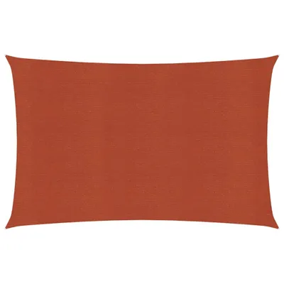 Produktbild von Sonnensegel 160 g/m² Terrakottarot 2x3,5 m HDPE