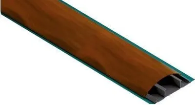 Zdjęcie produktu dla Półokrągły Kanał Kablowy 50X15 Ciemne Drewno