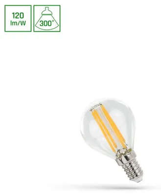 Obrázek produktu pro Led P45 E14 230V 5,5W Cog Ww Čirý