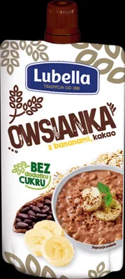 Zdjęcie produktu dla Lubella Owsianka z bananami i kakao 100 g