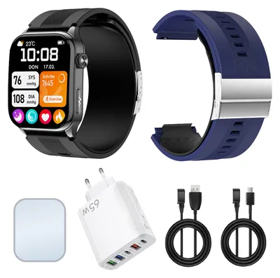 Produktbild von Knauermann PRO 4 Air Senioren-Smartwatch mit Sturzerkennung & SOS