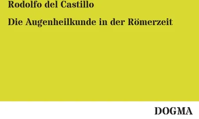 Produktbild von Die Augenheilkunde in der Römerzeit
