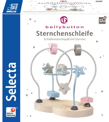 Produktbild von Selecta 64019 bellybutton by Selecta Motorikschleife Sternchenschleife