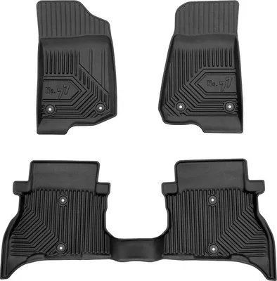 Obrázok produktu pre Gumené rohože do Jeepu Wrangler 4xe od roku 2021 – KORYTKA 77