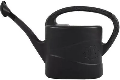 Produktbild von Gieskanne - schwarz - Kunststoff - schwarzer Besenkopf - 10 Liter - 50 cm
