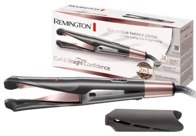 Immagine prodotto di Raddrizzatore e ferro arricciacapelli Remington - Curl&Straight Confidence Multistyler (piastre curve, ricci e onde)