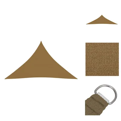 Obrázok produktu pre vidaXL Markíza 160 g/m² Taupe 4x4x5,8 m HDPE - Slnečníky