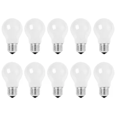 Produktbild von 10 x Glühbirne 100W E27 MATT Glühlampe 100 Watt Glühbirnen Glühlampen