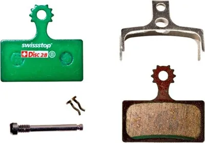 Produktbild von SwissStop Disc 28 C, Fahrradbremsbelag, Grün