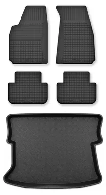 Immagine prodotto di Alfa Romeo 147 2002-2010 (hatchback) – set 5 pezzi, nero, su misura – Wielganizator Semi-Universal
