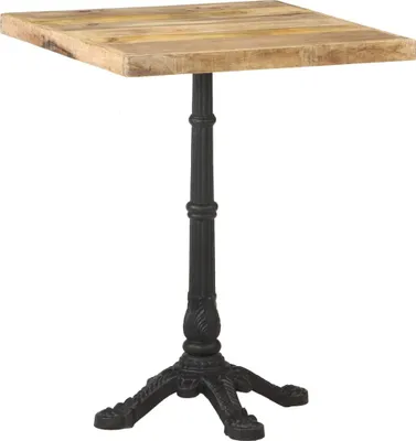 Produktbild von Maison Exclusive - Bistrotisch 60x60x77 cm Raues Mangoholz