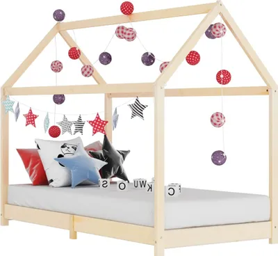 Image de Maison Exclusive - Lit d'enfant en pin massif 90 x 200 cm