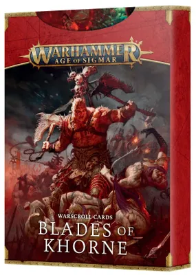 Produktbild von Kriegsrollenkarten Klingen des Khorne