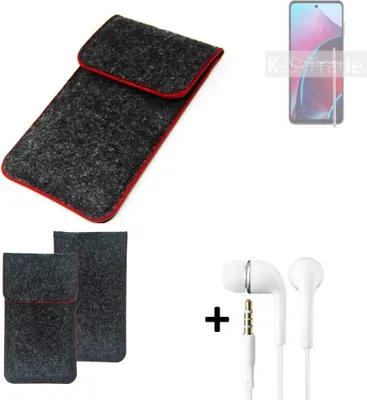Produktbild von K-S-Trade Handy Schutz Hülle kompatibel mit Motorola Moto G Stylus (2022) Schutzhülle Handyhülle Filztasche Pouch Tasche Case Sleeve Filzhülle