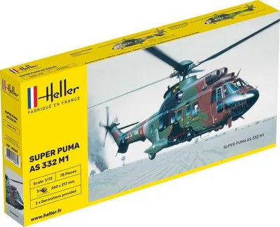 Produktbild von Heller Aerospatiale Super Puma AS 332 M1 1:72, 80367