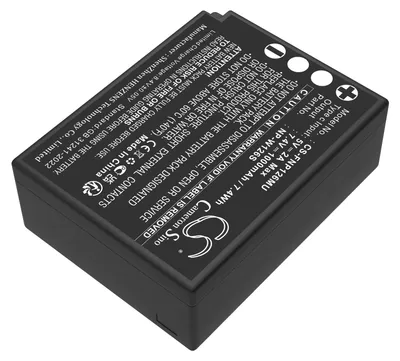 Image de TECHTEK Batterie compatible avec [Fujifilm] FinePix HS30, FinePix HS30EXR, FinePix HS33EXR, FinePix HS35EXR, Finepix HS50, FinePix HS50EXR, FinePix X