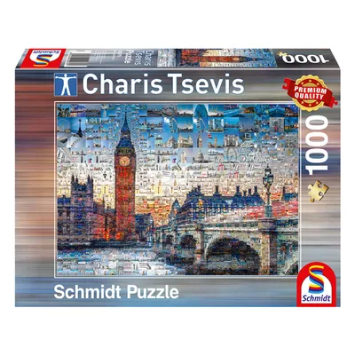 Produktbild von 1000 Teile Schmidt Spiele Puzzle Charis Tsevis London 59579