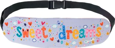 Produktbild von Zweiseitiges Autositz-Kopfband, für Kinder, Autositz-Relief, Kopfstützband mit verstellbarem Gürtel, Nackenentlastung, Sweet Dreams [082]