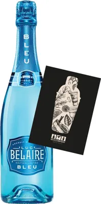 Produktbild von Luc Belaire Luxe Edition Limitee Bleu 0,75 Liter (12,5% vol) Schaumwein aus Frankreich - [Enthält Sulfite]