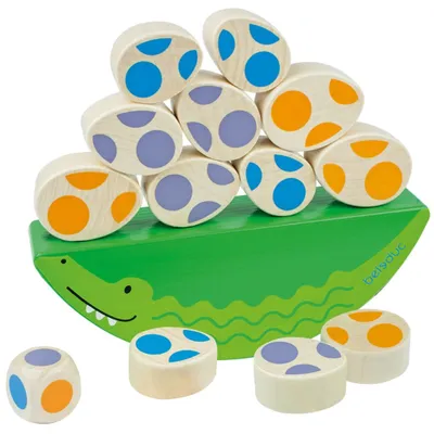 Image de Beleduc Funny Crocodile Blocs de construction en bois 18010