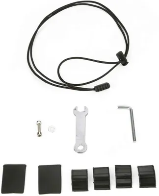 Image de Support pour selle de vélo - Porte-bagages pour vélo - Vélos - Support réglable - 55 cm - Noir