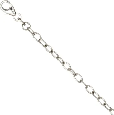 Produktbild von 3mm Verlängerungskette Kette 925 Silber Sterlingsilber Uni 7cm