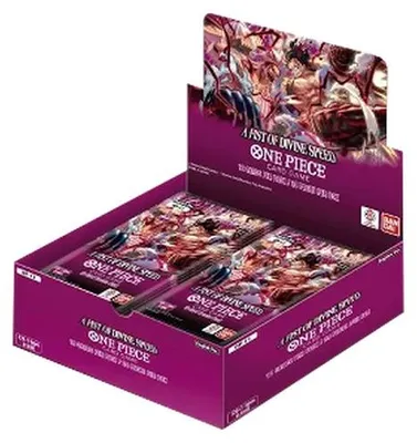 Produktbild von One Piece A Fist of Divine Speed Booster Box