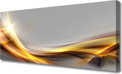 Produktbild von Tulup Leinwand-Bilder 125x50 Wandbild Canvas Kunstdruck Abstrakt Kunst