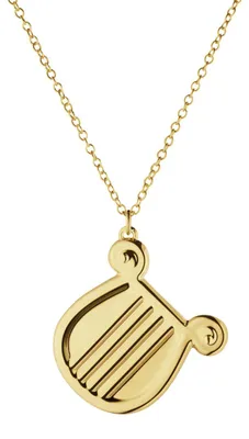Obrázek produktu pro Georg Jensen CC 2026 Anhänger HARP 18KT vergoldet Zinklegierung 10021055