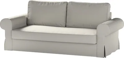 Produktbild von Dekoria Bezug für Backabro 3-Sitzer Sofa ausklappbar, grau, Bezug für Backabro 3-Sitzer Sofa