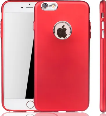 Image de Coque pour Apple iPhone 6 / 6s Plus - Étui de protection pour téléphone Apple iPhone 6 / 6s Plus - Coque de téléphone de couleur rouge