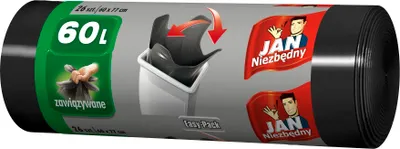 Productafbeelding van Vuilnisbakken, 60 liter, zwart, set van 26 stuks - Jan Nezbytný