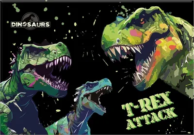 Obrázek produktu pro Školní podložka na stůl oboustranná Dinosaurus 20 Derform