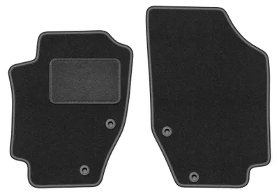 Immagine prodotto di Tappetini anteriori in moquette per Peugeot 307CC 2003-2008 (cabrio) – 2 pezzi, grigio grafite, su misura – Wielganizator LUX